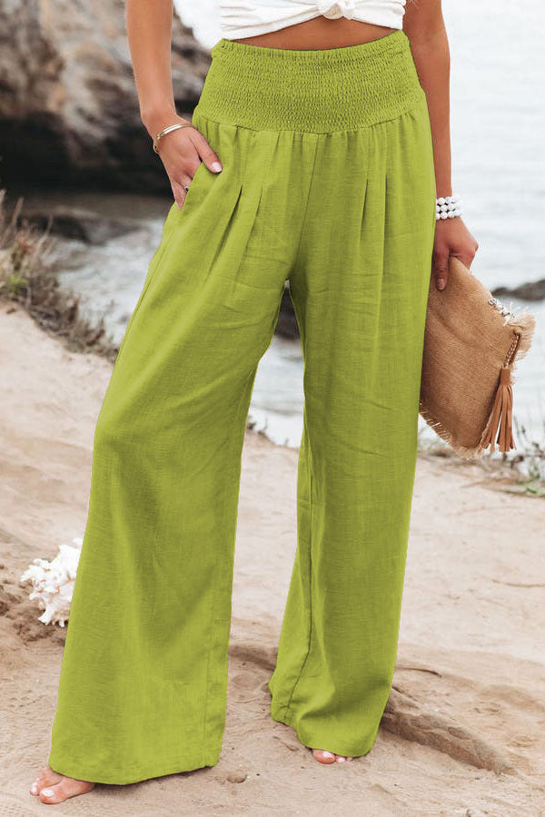 Lovellas - Casual Broek met Wijde pijpen