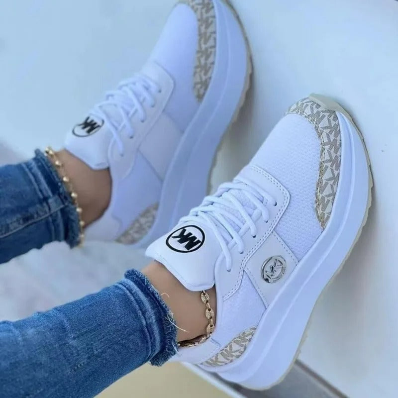 Lovellas - Mode Kroon Dames Sneaker