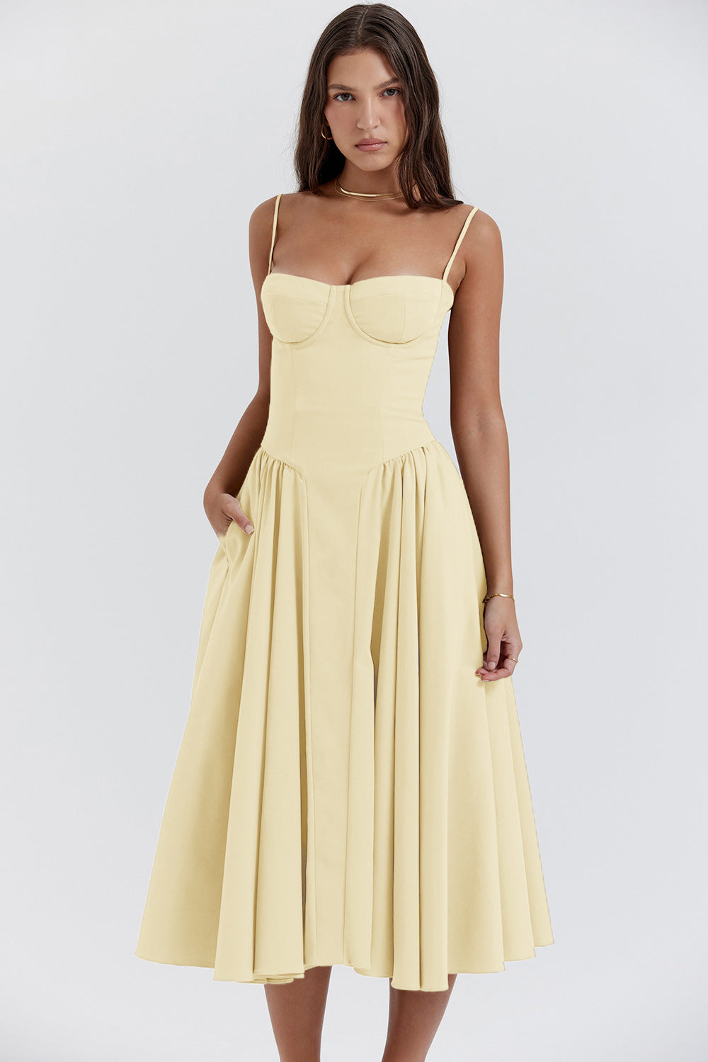 Artistic Retro™ Midi Jurk