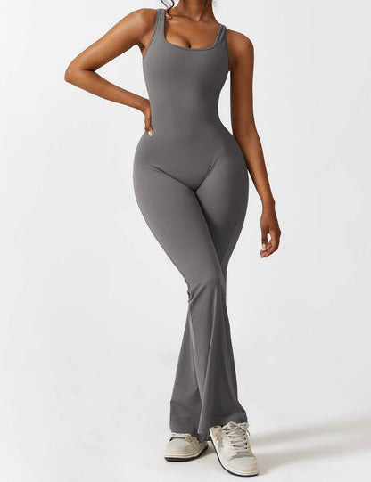 LovellaLuxe V-Back Jumpsuit