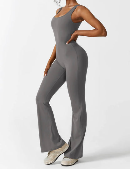 LovellaLuxe V-Back Jumpsuit