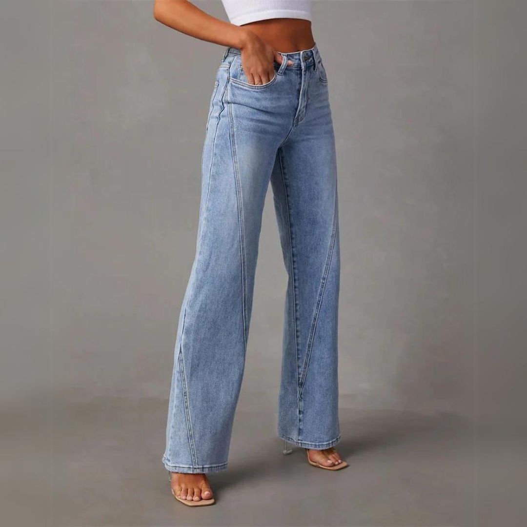Lovellas - Elegant Flared Jeans