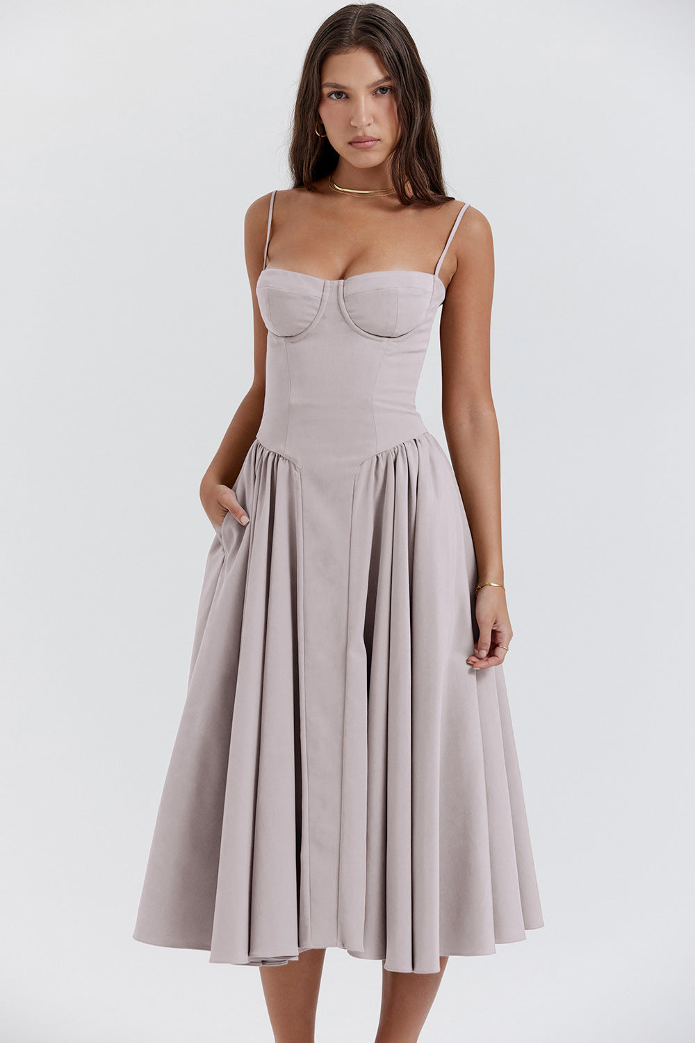 Artistic Retro™ Midi Jurk