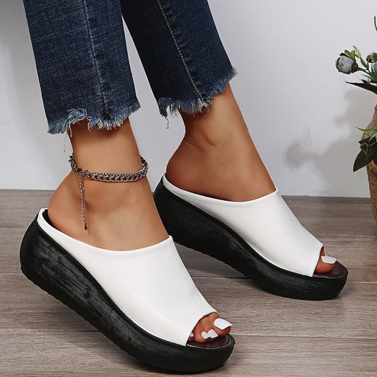 Lovellas -  Leren Orthopedische Sleehakken
