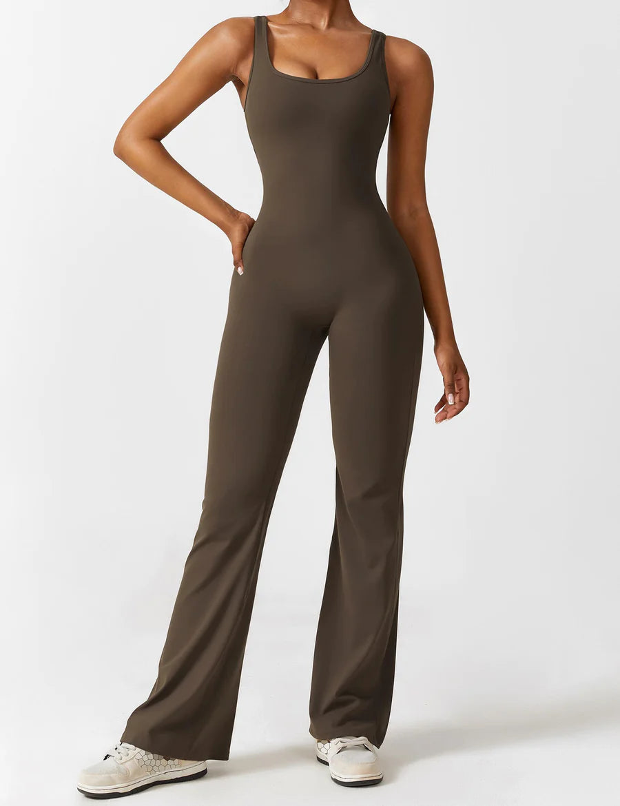 LovellaLuxe V-Back Jumpsuit