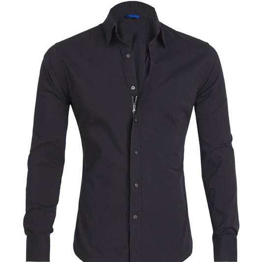 Lovellas - stretchy  Zip-Up Blouse