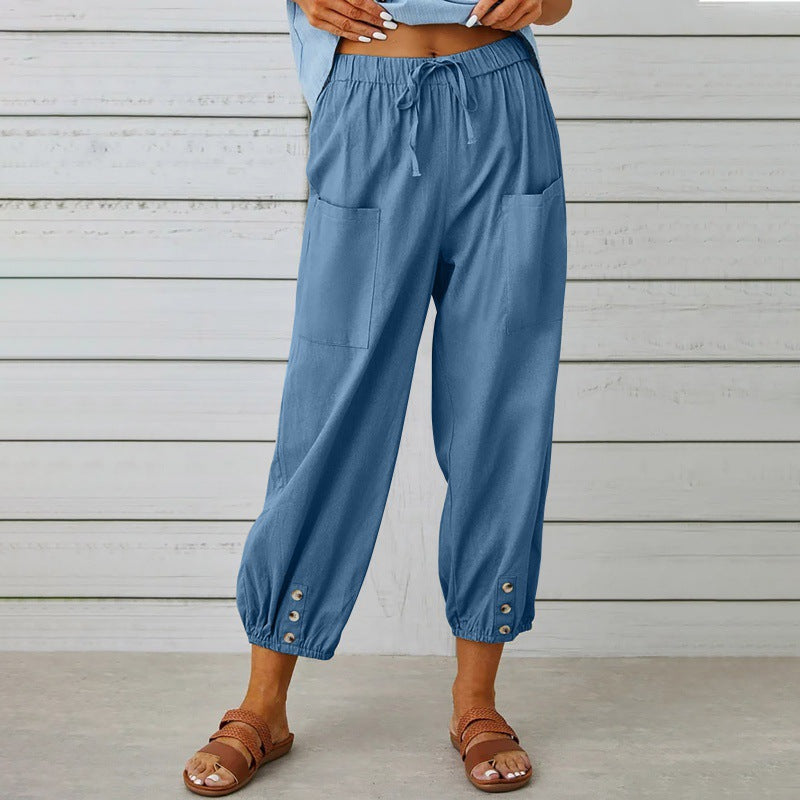 Lovellas - Stijlvolle Linnen Broek