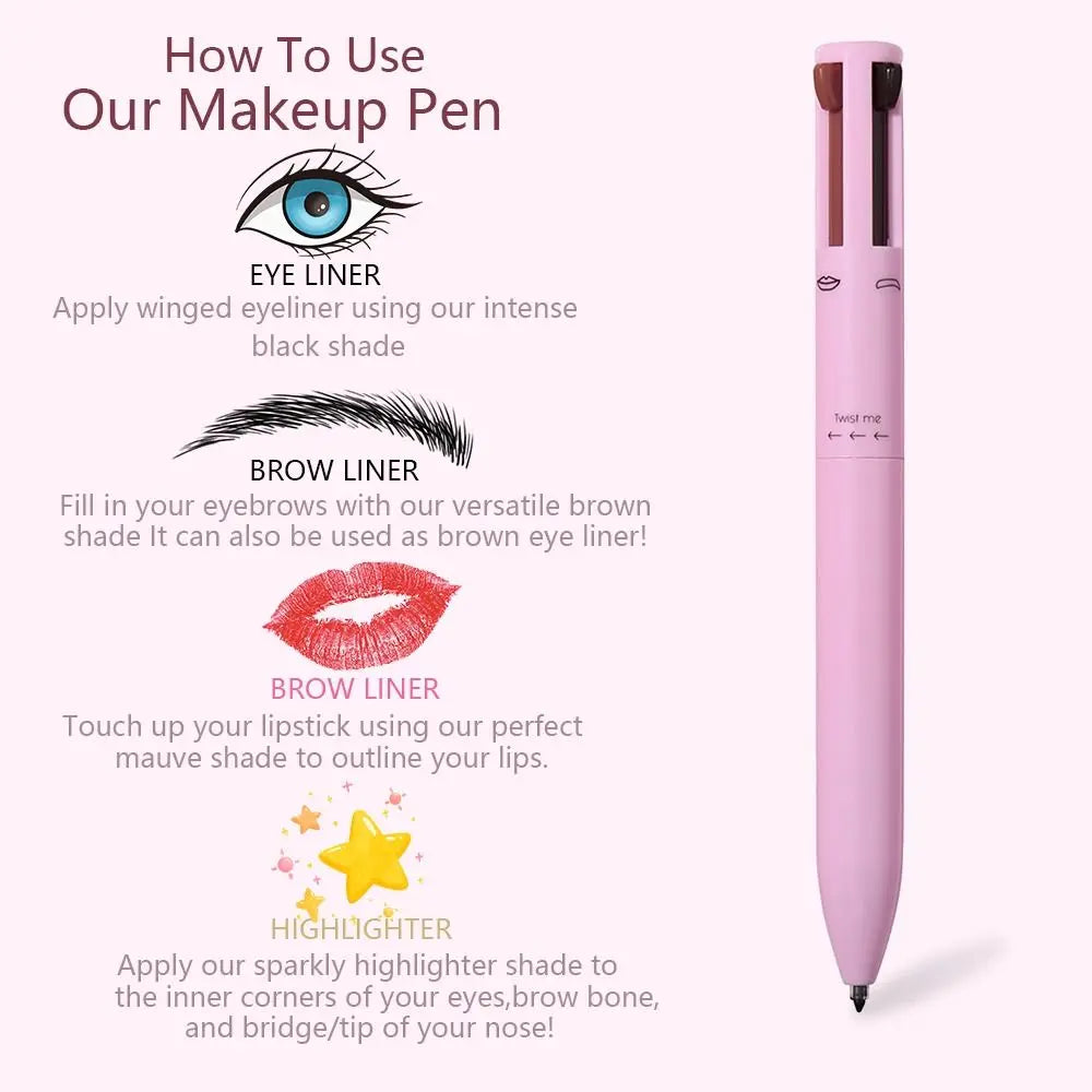 4 In 1 Makeup pen 