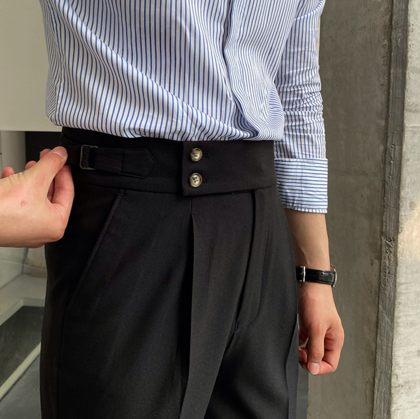 Lovellas - Oxford pleated trouser