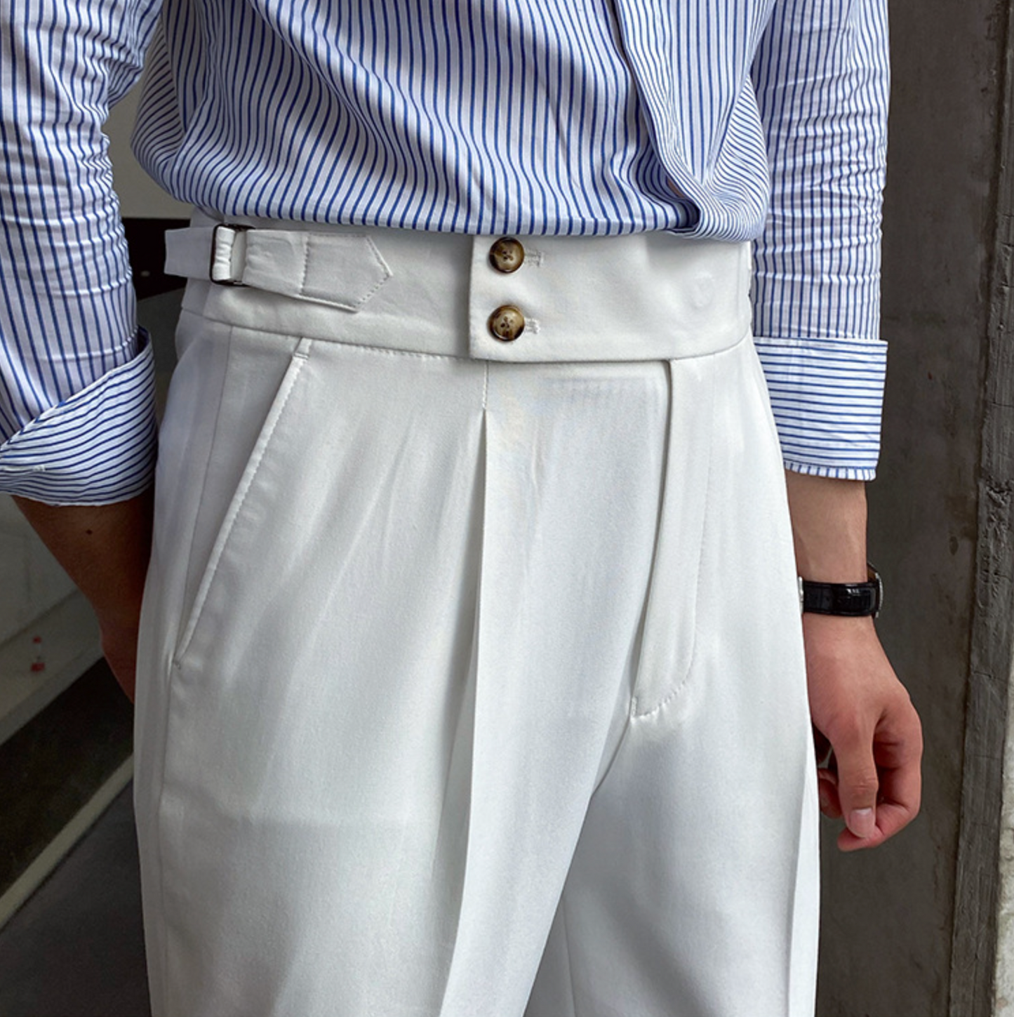 Lovellas - Oxford pleated trouser
