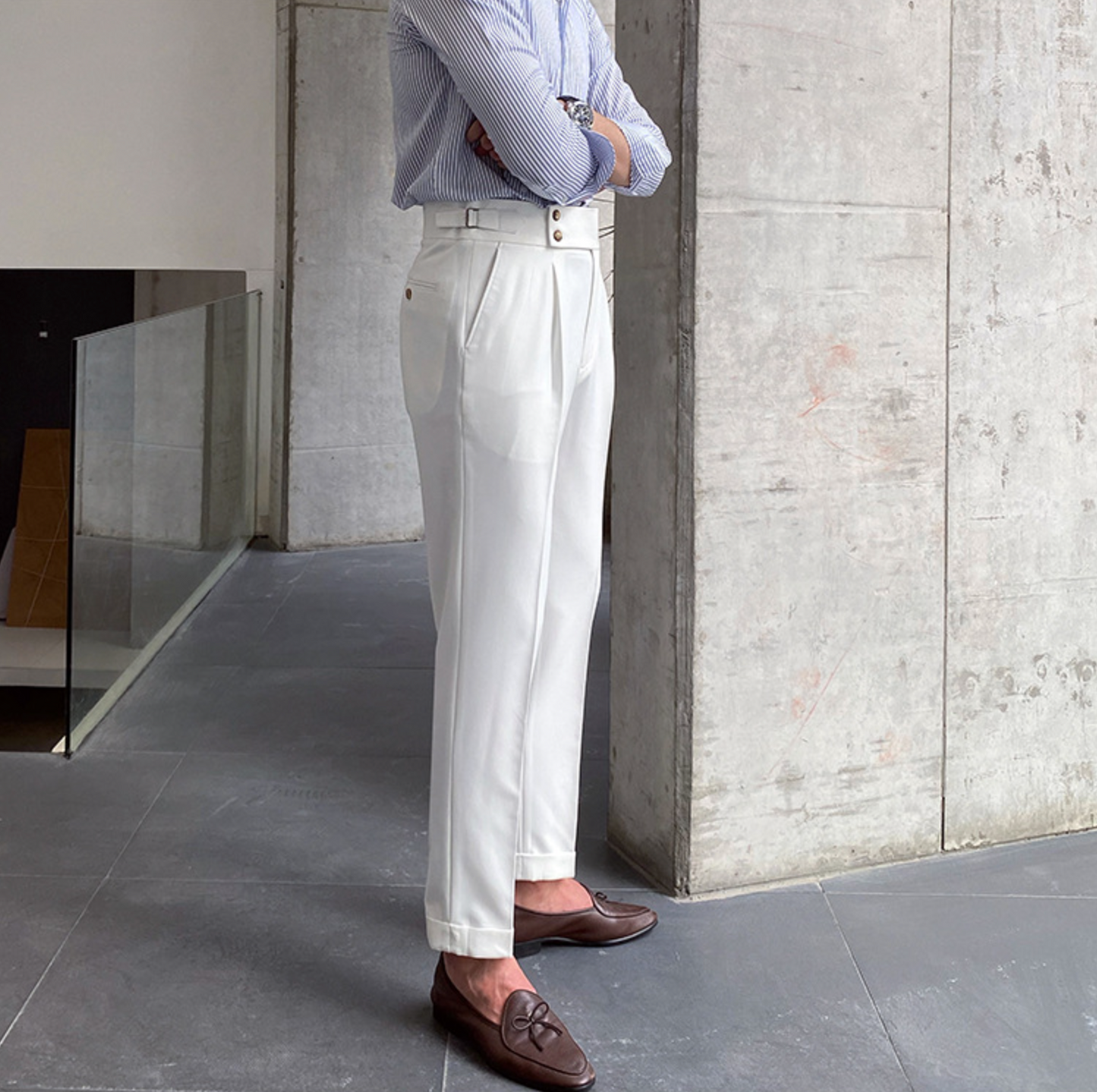 Lovellas - Oxford pleated trouser