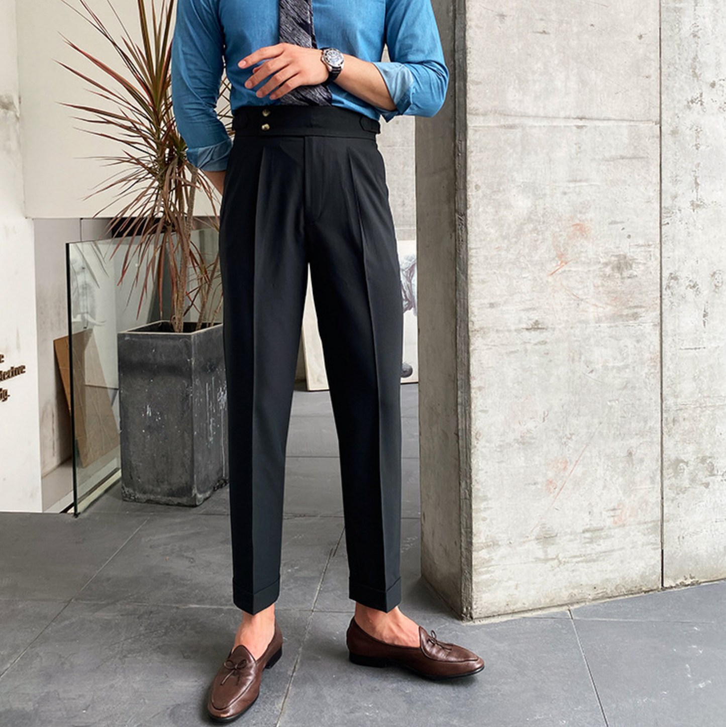 Lovellas - Oxford pleated trouser