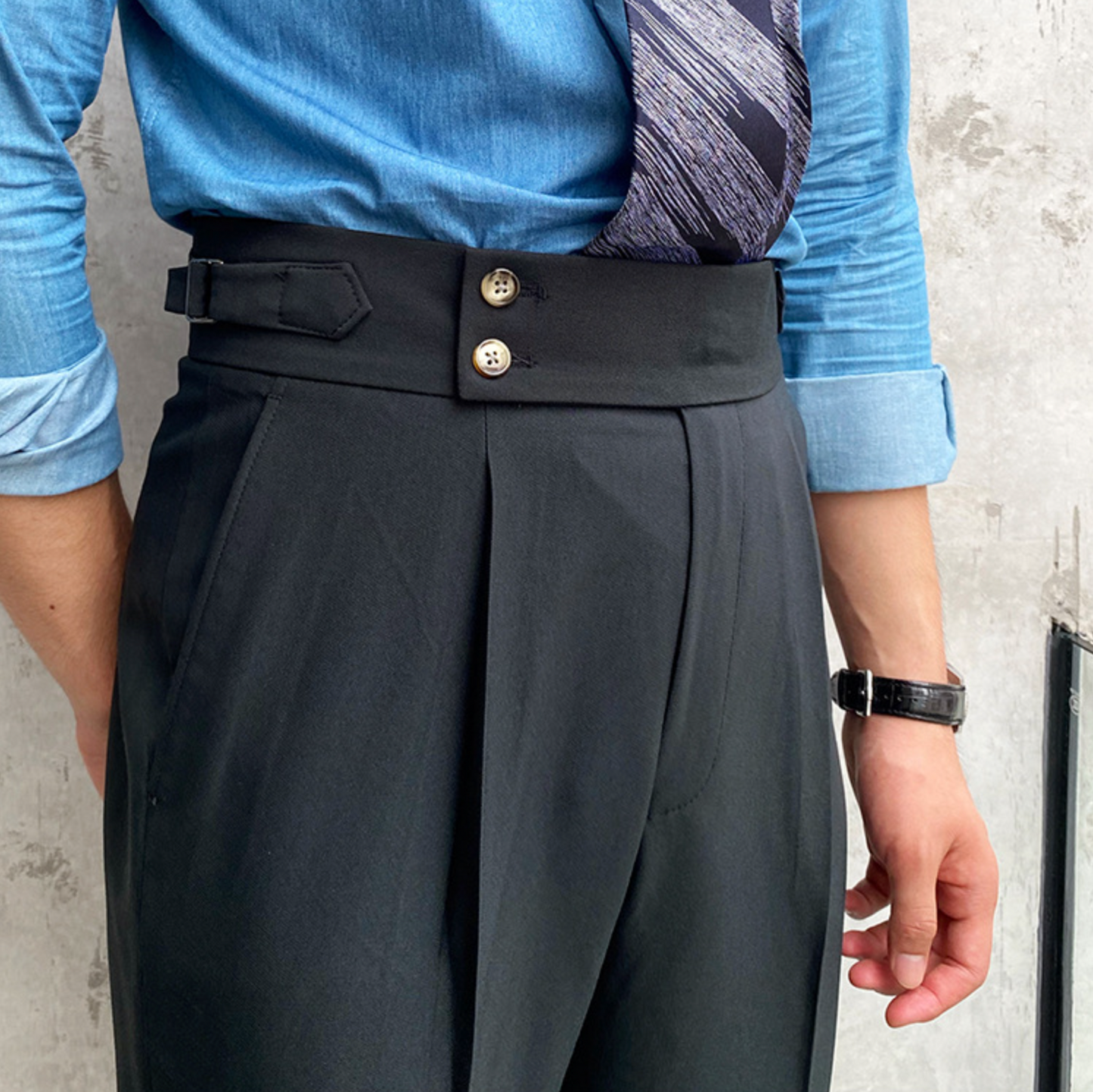Lovellas - Oxford pleated trouser
