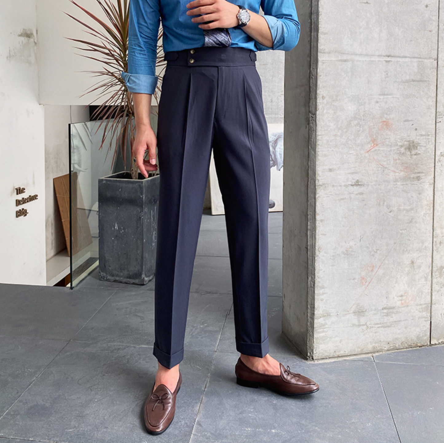 Lovellas - Oxford pleated trouser