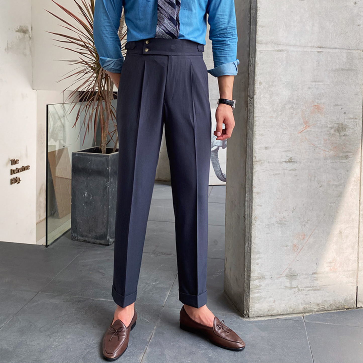 Lovellas - Oxford pleated trouser