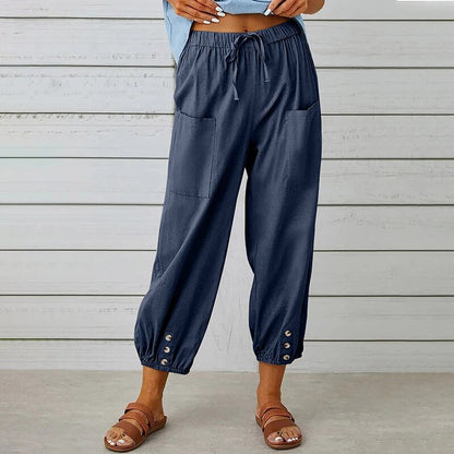 Lovellas - Stijlvolle Linnen Broek