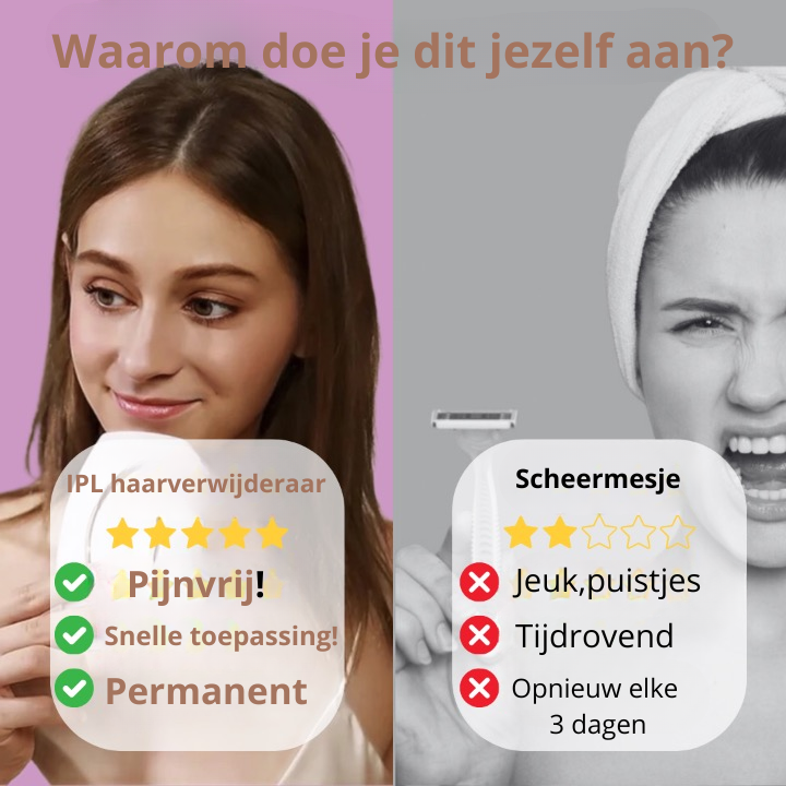 IPL Haarverwijderaar - De Beste Laser-Haarverwijdering voor Thuis