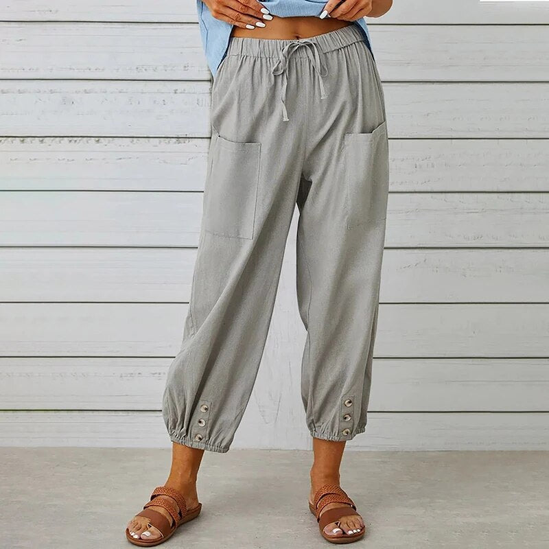 Lovellas - Stijlvolle Linnen Broek
