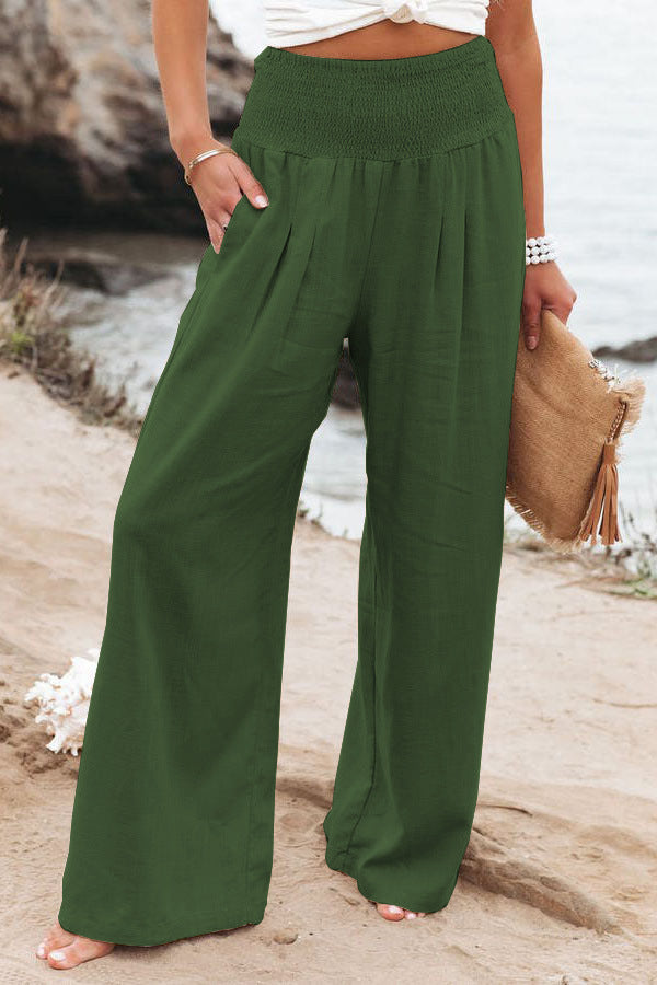 Lovellas -  Casual Broek met Wijde pijpen