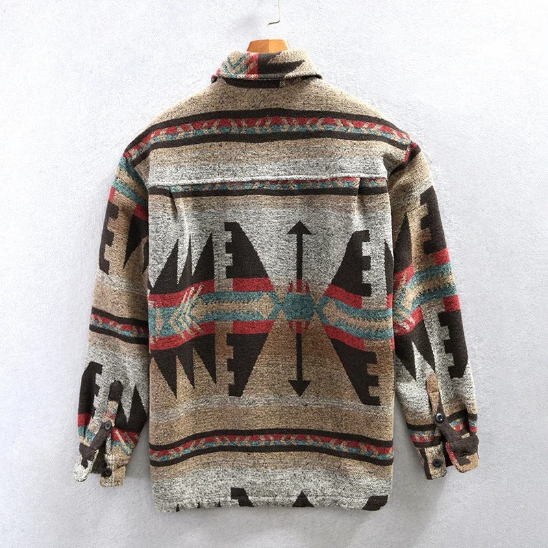 Lovellas - Heren vintage flanellen overhemd