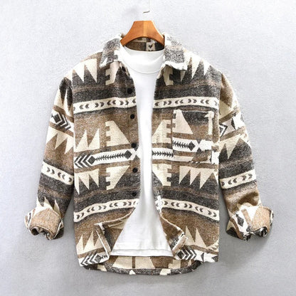 Lovellas - Heren vintage flanellen overhemd