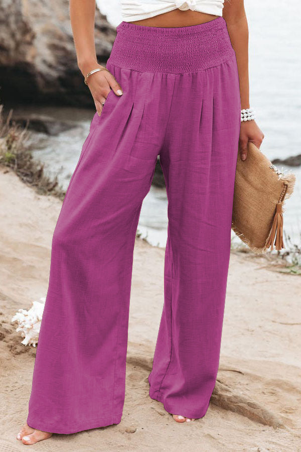 Lovellas -  Casual Broek met Wijde pijpen
