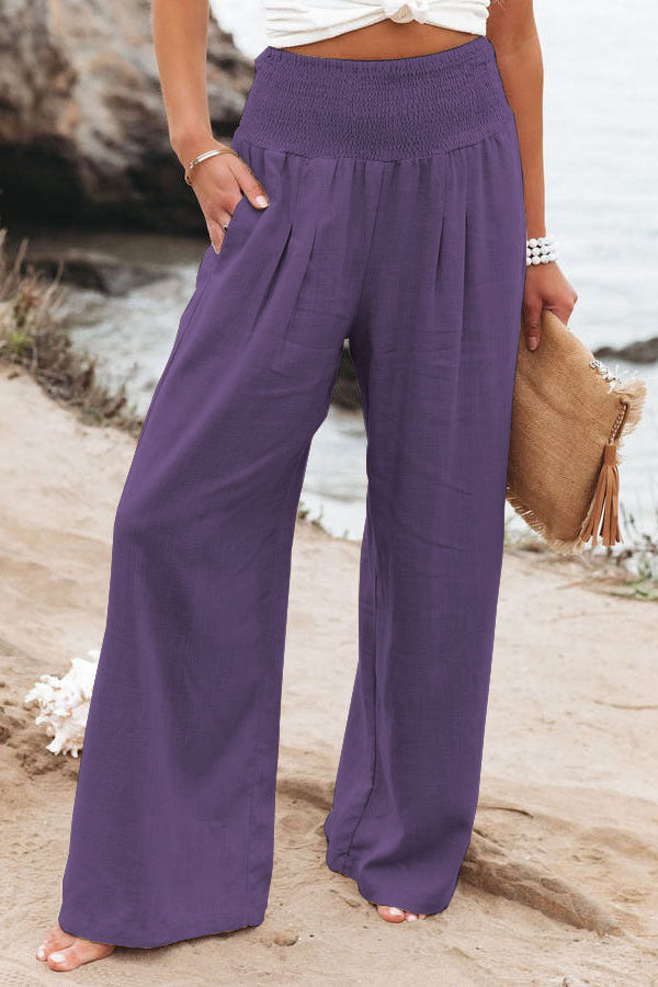 Lovellas -  Casual Broek met Wijde pijpen