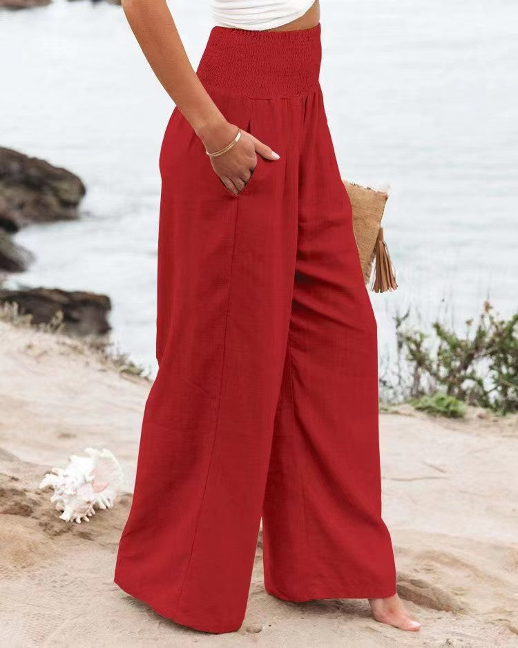 Lovellas -  Casual Broek met Wijde pijpen